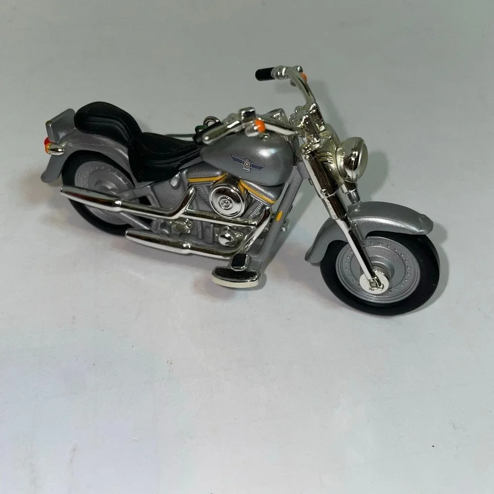 Hallmark Keepsake Ornament Harley-Davidson Fat Boy Motorcycle Milestones 1999